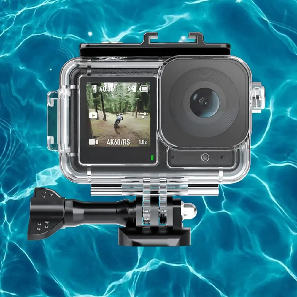 Diving Protective Case  Durable Safety Latch Sturdy  Leakage Protection Underwater Dive Case