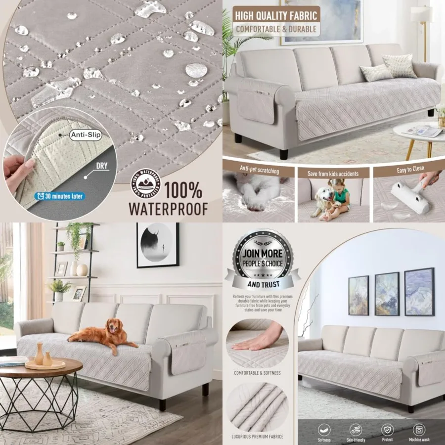 Waterproof Oversized Couch Covers for Pets