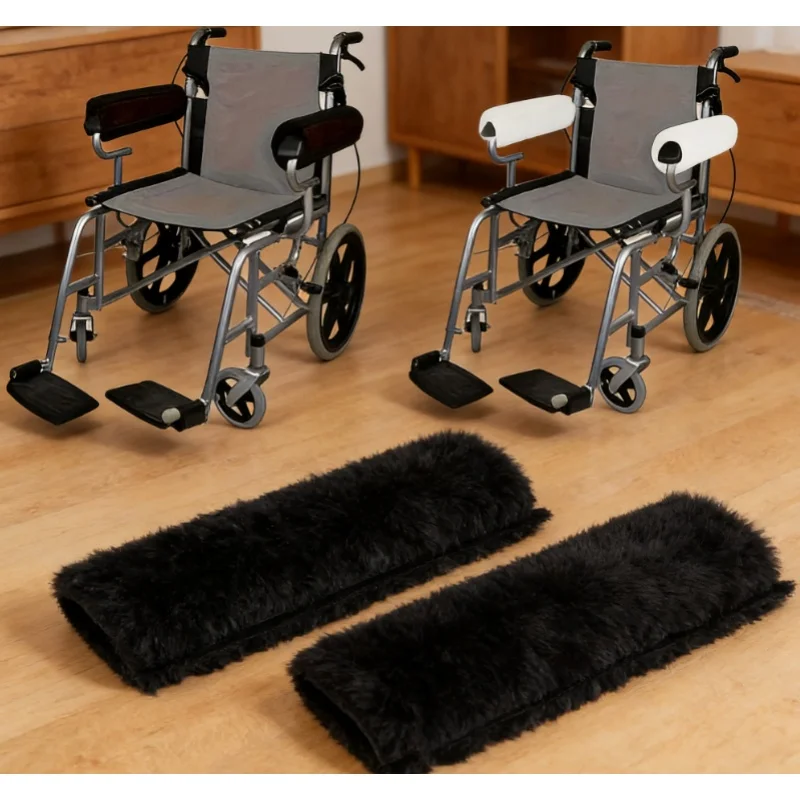 A pair of wheelchair armrest pads backrest chairs office chair armrest protection covers and soft armrest pads Household goods