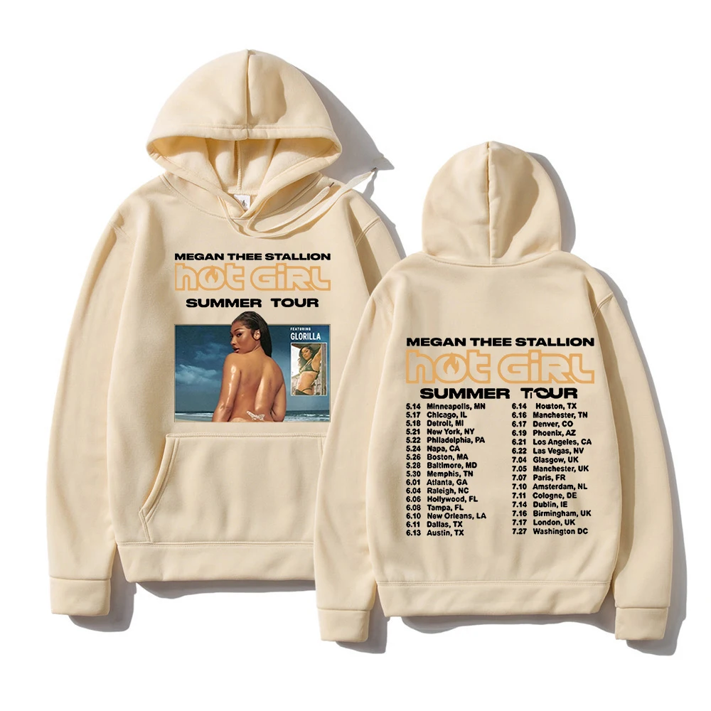 Megan Thee Stallion Hoodie Women/Men Harajuku Aesthetic Hip Hop Hoodies Unisex 2025 New Album Autumn Winter Pullover Sweatshirts