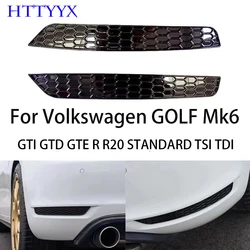 Rear Bumper Reflector Honeycomb Double-Sided Tape Mounting For Volkswagen Golf 6 GTI DTD GTE R R20 STANDARD TSI TDI 2009-2013