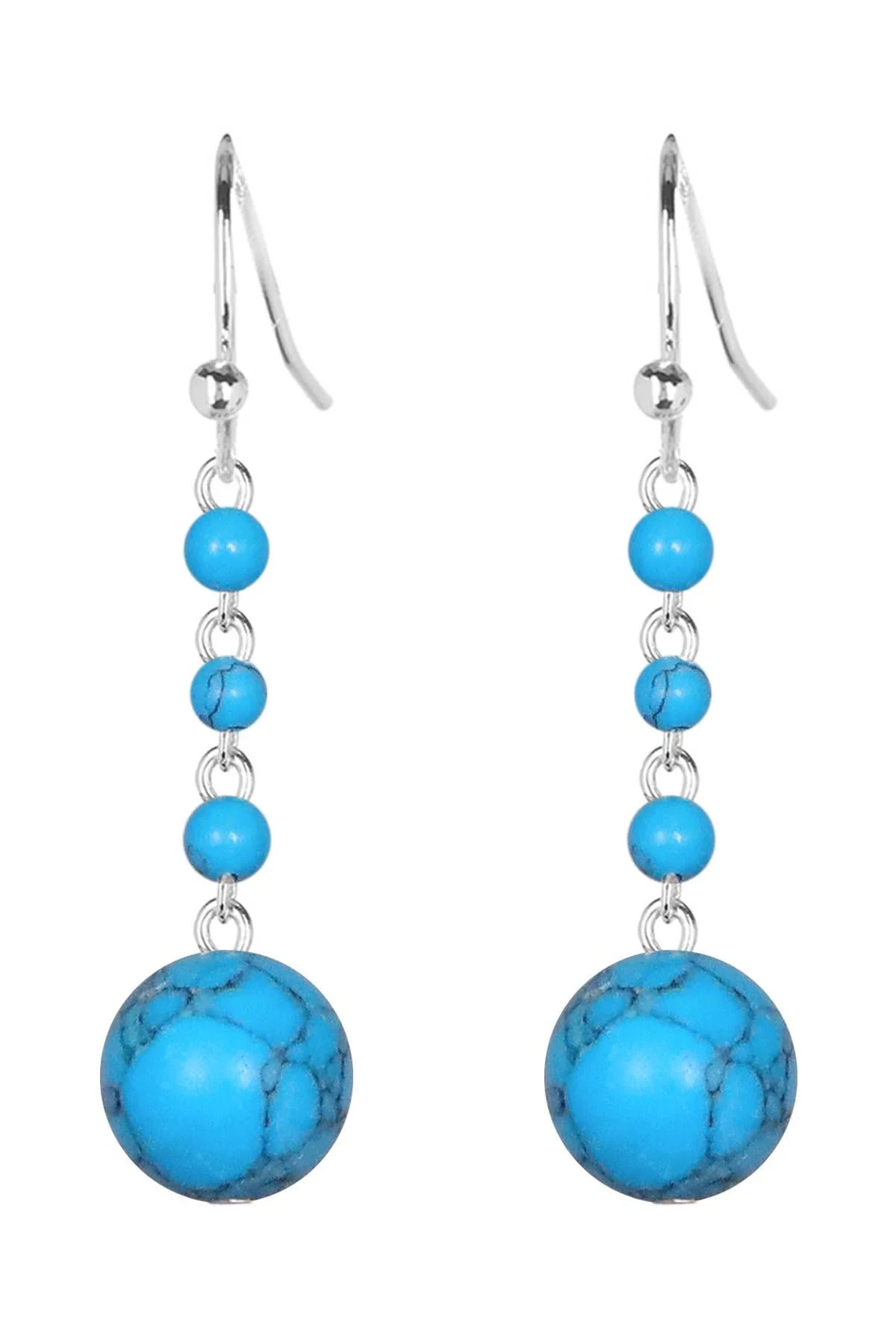 

Fashion Turquoise Mesa Dangle Earrings Jewelry for Women Gift