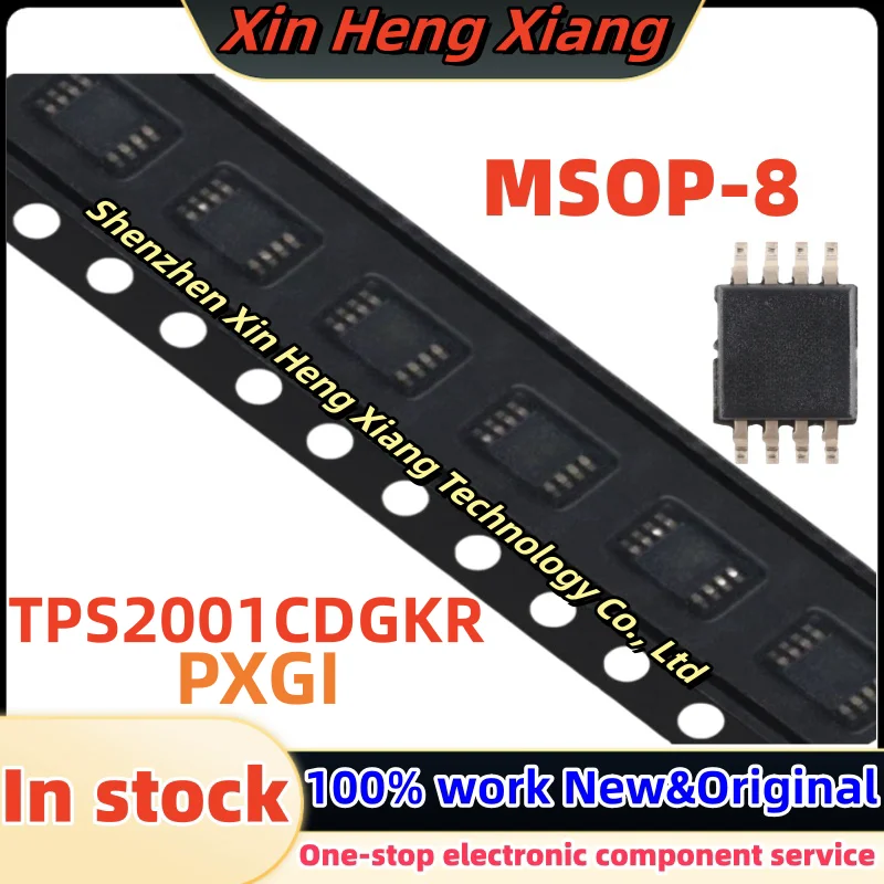 (10pcs)PXGI TPS2001 TPS2001CDGKR Msop-8 Chipset