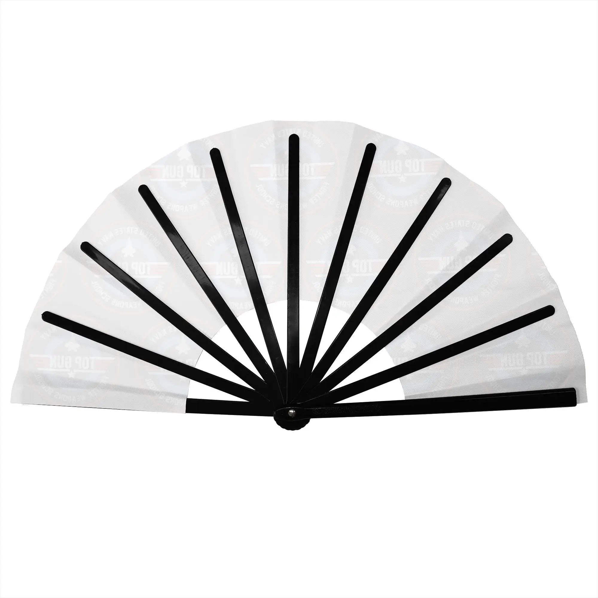 Top Gun Fighter Weapons Hand Fan Promotional Gift Wedding Maverick Durable Folding Fans Unique Bulk Pack Fan