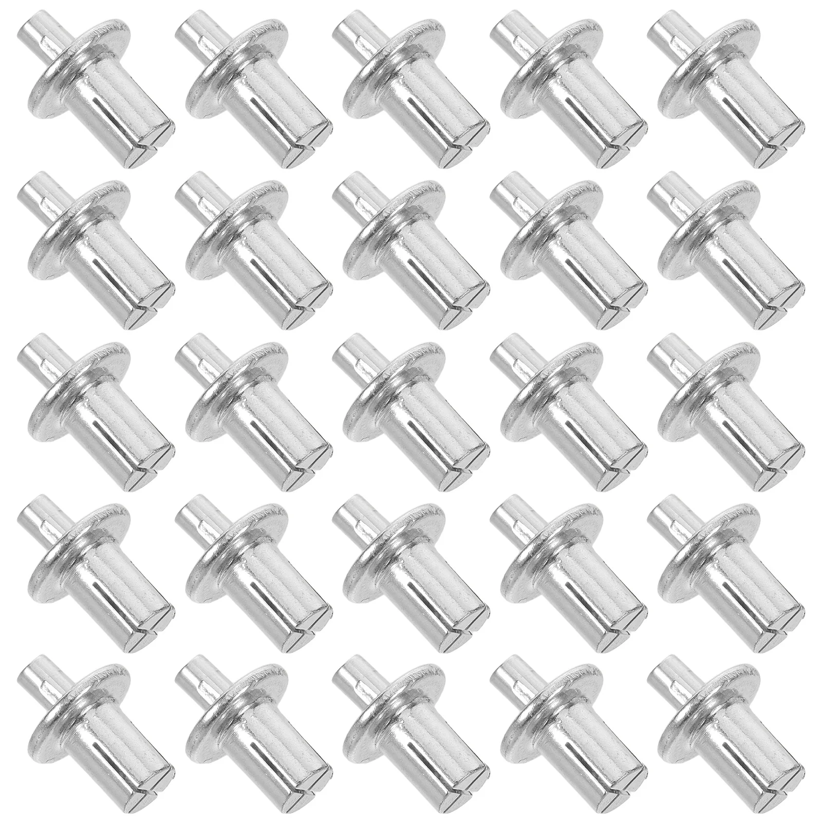 

200pcs Knock Type Blind Rivets 5 X 7Mm Aluminum Core Expansion Rivets Half Round Head For Furniture Automotive Industrial Use