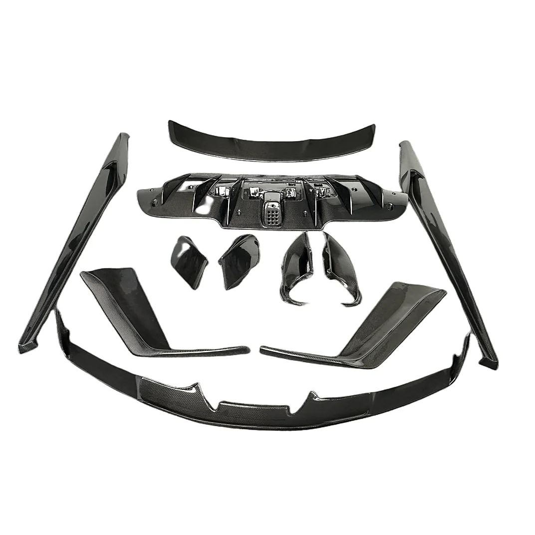 

BETTER Hot Selling Carbon Fiber Body Kit for Ferrari 488 GTB to Novitec Style Front Lip Rear Diffuser Side Skirts Spoiler Wing