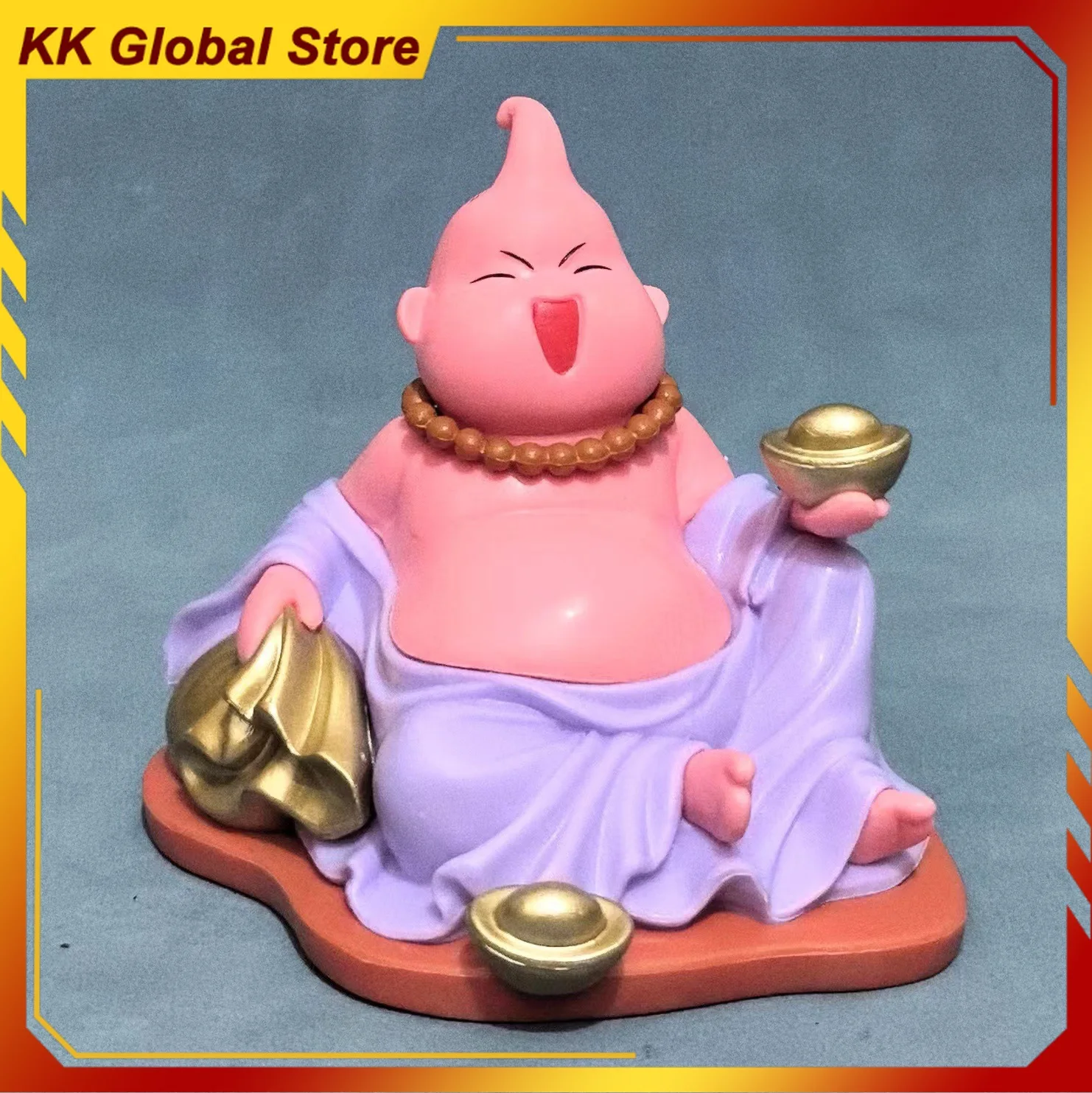 

10 см новый Dragon Ball аниме фигурка Majin Buu периферийная модель сидячее положение статуя украшения для рабочего стола детские подарки игрушка