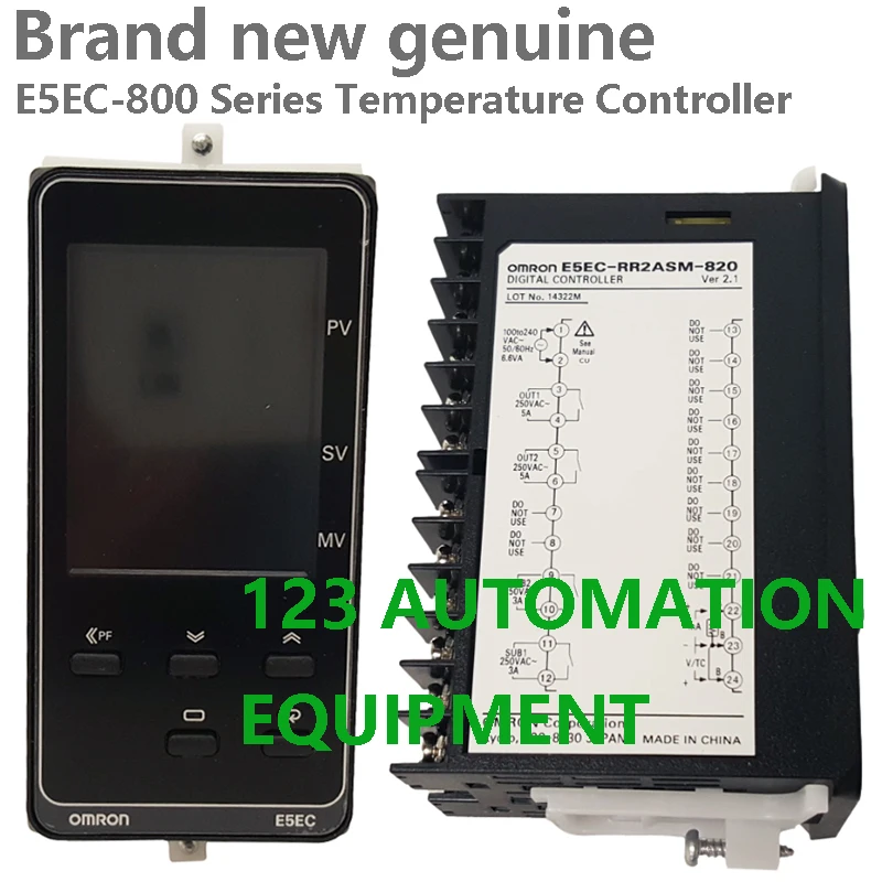 

Аутентичный новый Omron E5EC-CR2ASM PR2ASM QR2ASM RR2ASM-800 804 808 820 цифровой регулятор температуры простой тип