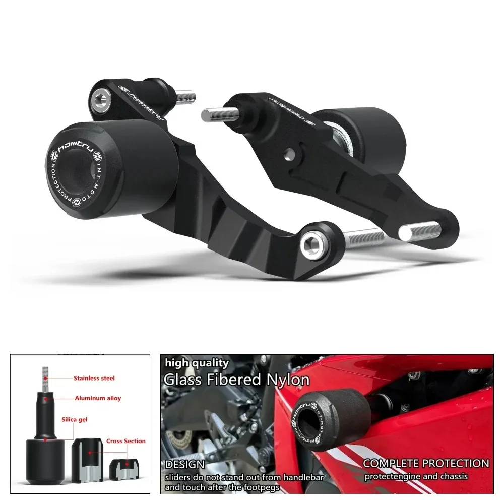 

Motorcycle Frame Slider Crash Pad, Falling Protection, Protector for Enhanced Safety for Honda CB650R CBR650R 2024 2025