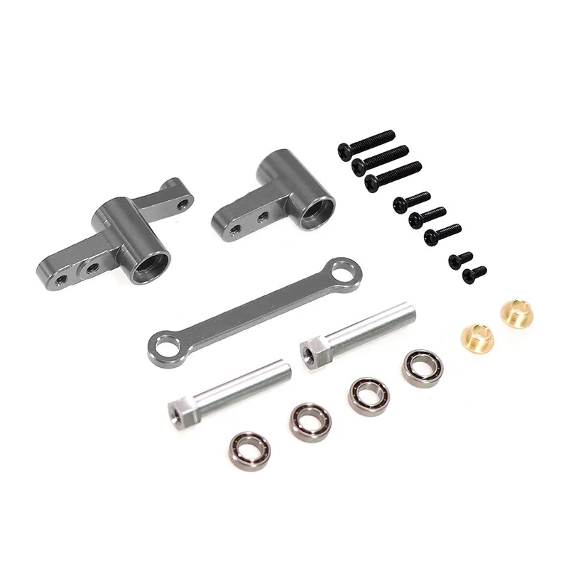 Voor MJX Hyper Go 14210 14209 14211 1/14 RC auto stuurinrichting met lagers stuurkolom stuuras upgrade onderdelen