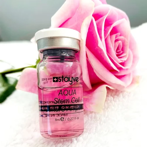 Imagen 2 del producto Stayve-Kit de refuerzo para la piel, 8ml, brillo rosa, agua, tallo, ácido hialurónico, rejuvenecimiento de colágeno Facial, suero hidratante para el cuidado de la piel