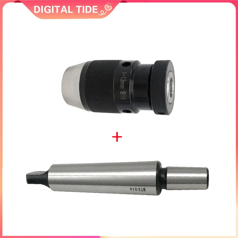 

Automatic Self-tightening Drill Chuck B10 B12 B16 B18 B22 C6 8 10 12 16 Morse MT1/MT2/3/4 taper shank connecting rod universal