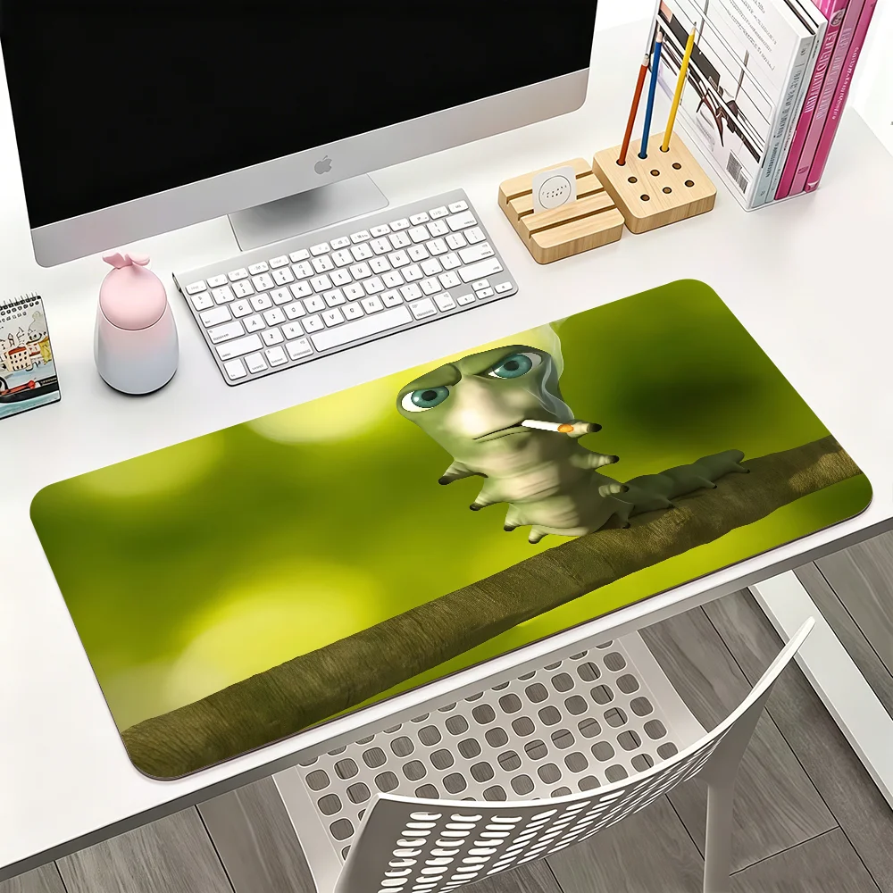 fun caterpillar fun animal Mouse Pad For Office Gaming And Keyboards Non-Slip Large Waterproof