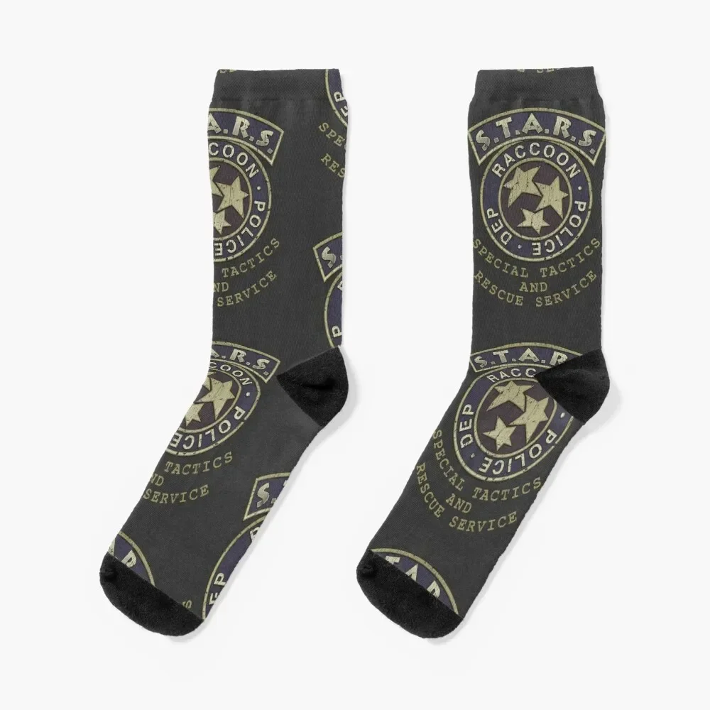 Special Tactics and Rescue Service (S.T.A.R.S.) Socks happy christmass gift Socks Men Women's