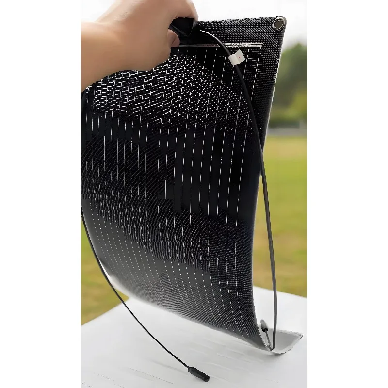 Flexible Solar Panel 60W Semi-Flexible solar panel Monocrystalin Solar Panel Roollable