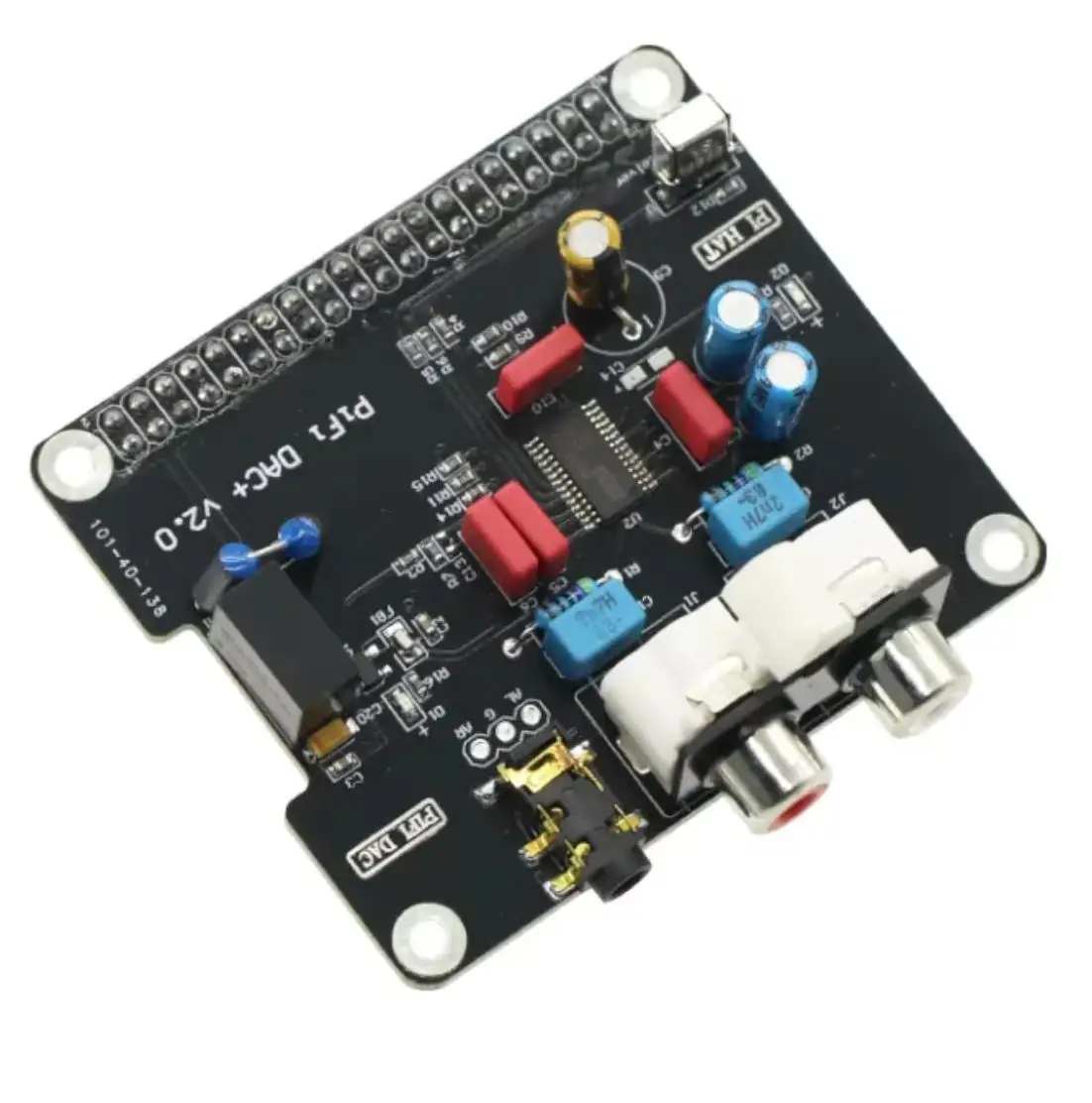 HIFI DAC Audio Sound Card Module PCM5122 I2S Interface 384KHz LED Indicator for Raspberry pi /2/3/B+ Arduino Module