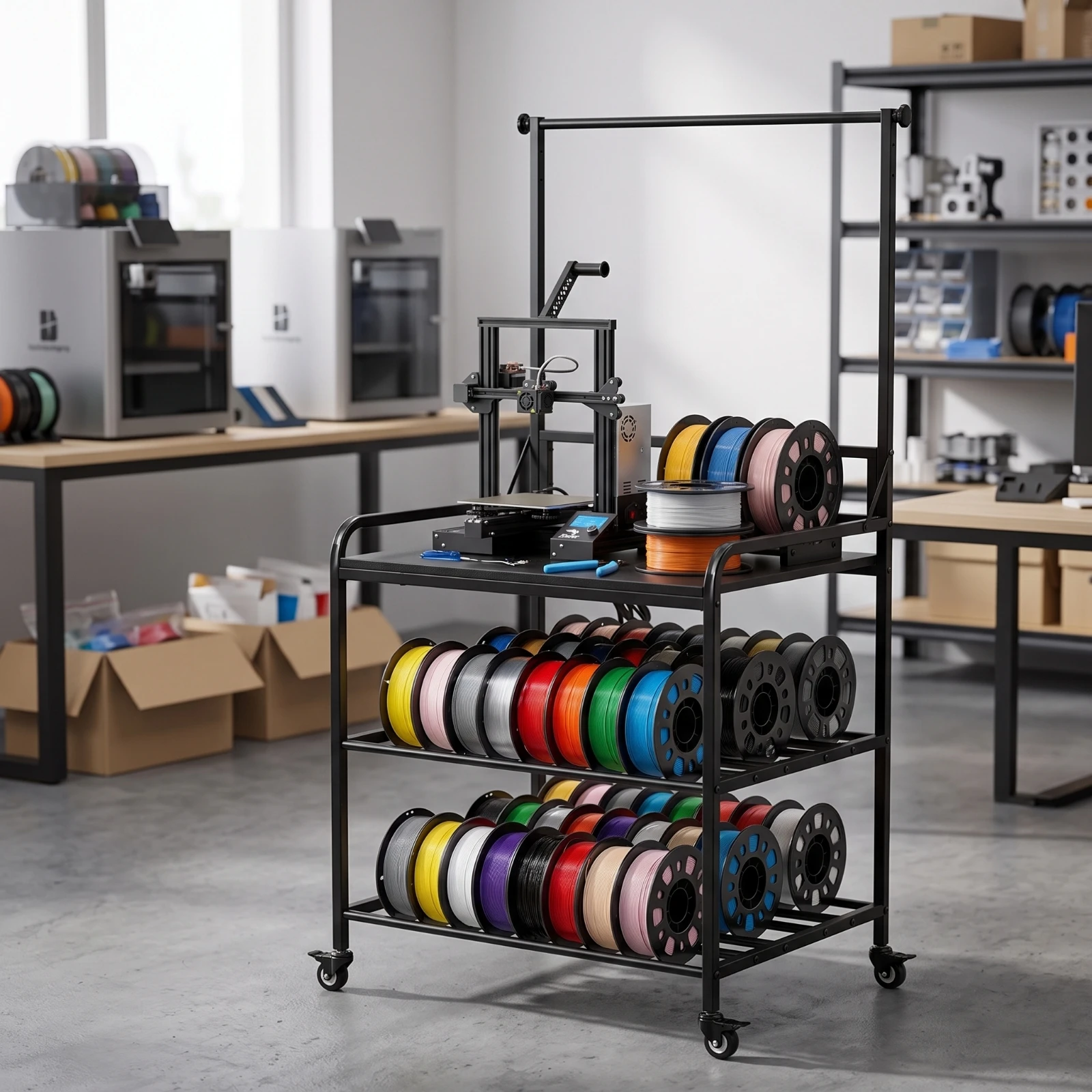 estante-de-almacenamiento-para-filamentos-con-ruedas-resistente-carrito-para-impresora-3d-estante-rodante-movil-para-fabricantes-y-talleres