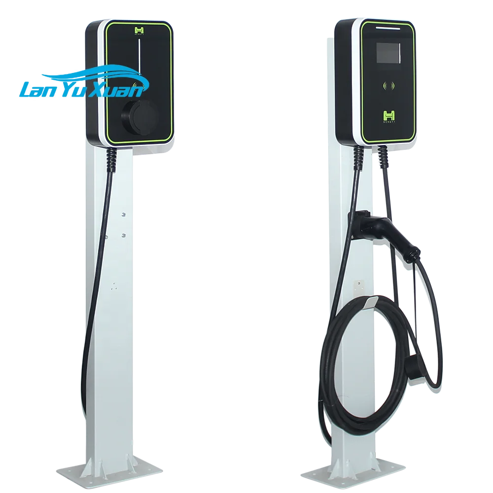 Attractive Wall-Mounted  Access 7.2Kw 240V 32A 26A Ev Charger With 16.4Ft Type 2 Charging Cable / Electric vehicle chargers