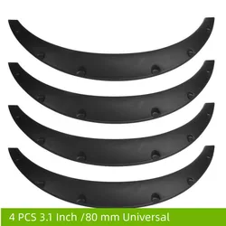 4Pcs/Set Universal Mudguards Flexible Car Fender Flare Wheel Arch Protector Car Mud Flaps Mud Flap Mudflaps Splash Guards