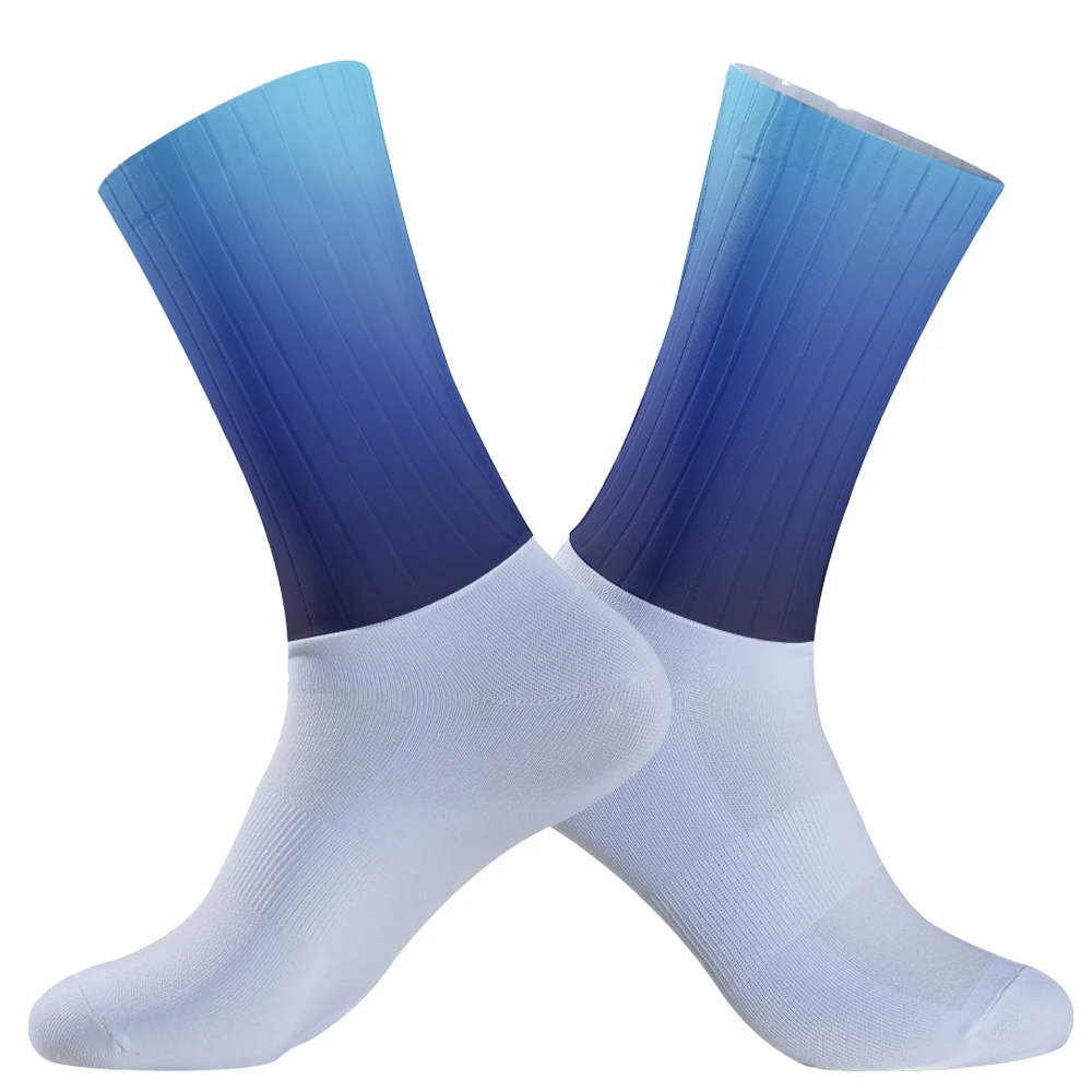 Chaussettes de sport respirantes pour hommes, chaussettes de football non ald, chaussettes de cyclisme, taille unique, convient à tous, injuste, 2024