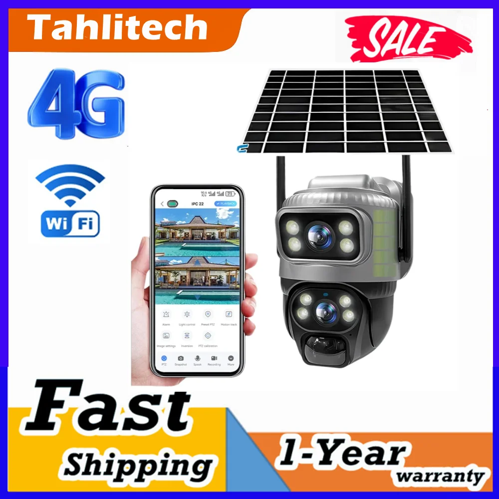 Solar Camera V380 D…