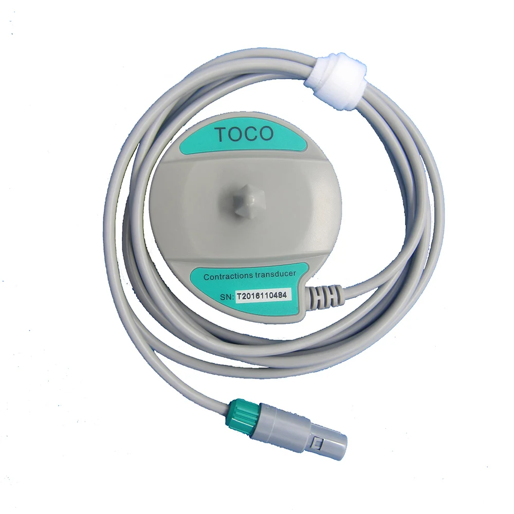 Sonda Transductora Fetal Reutilizable Compatible con Comen STAR5000E/5000F/5000D para Sistema de Monitoreo