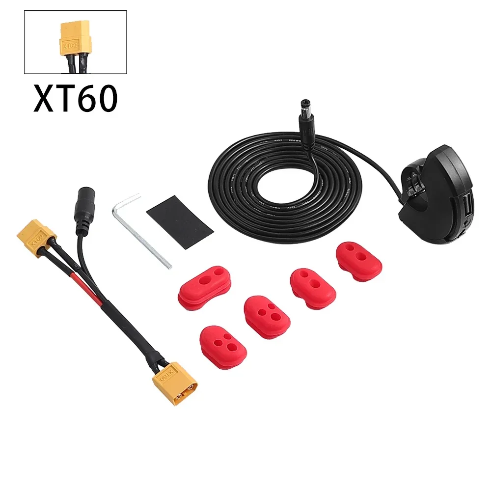 USB-Anschluss, USB Buschse für E-Scooter - Lenker, Telefon-Ladeanschluss für Xiaomi, Ninebot, Universal ..