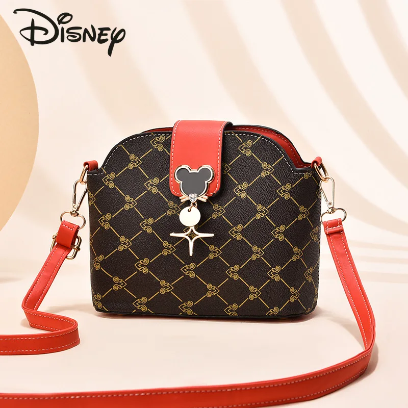 Disney Mickey 2024 New Women's Crossbody Bag Fashionable High Quality Women's Handbag Large Capacity Women's Commuter Bag