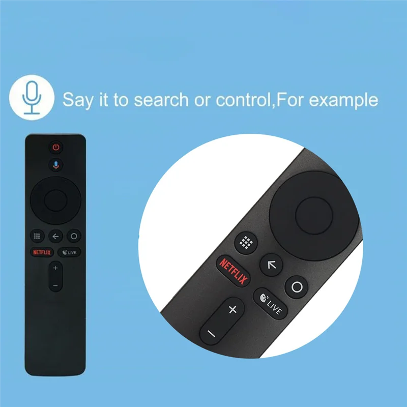 Mando a distancia de repuesto para Xiaomi Mi Box S, Control remoto por voz, XMRM-006