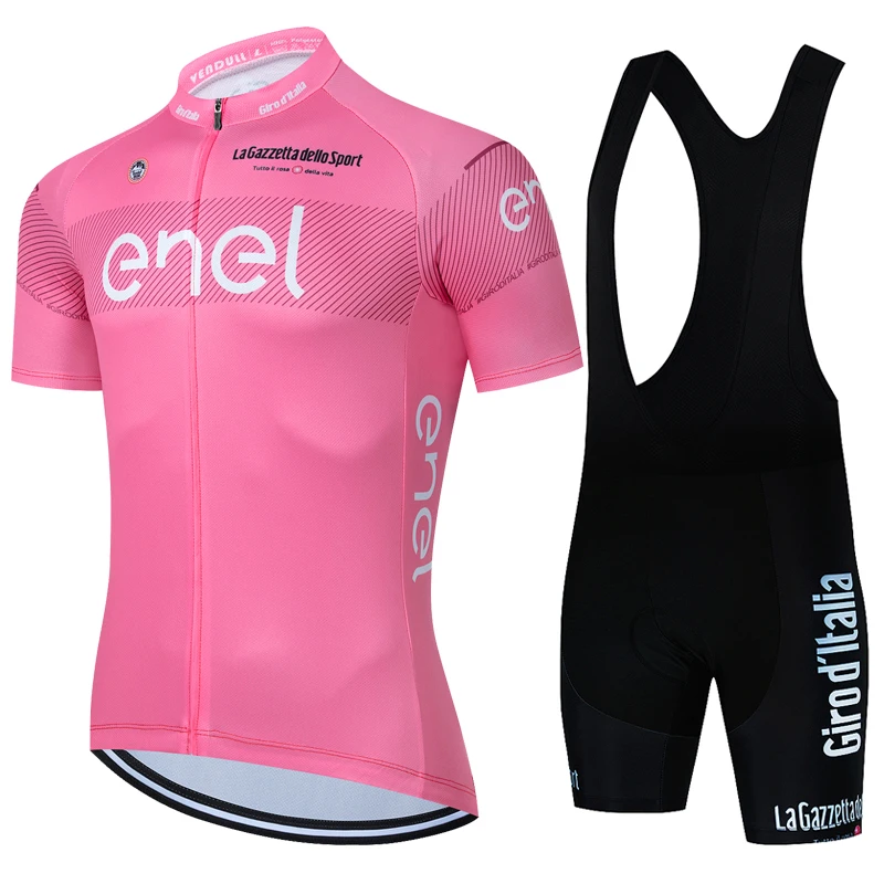 

Tour De Giro d'italy Pink Cycling Jersey Set, Cycling Clothing, MTB Bike Clothes, Uniform, Maillot Ropa Ciclismo, 2024