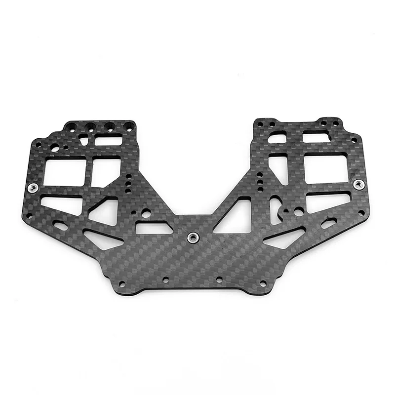 Carbon Fiber Center Gearbox Guard Plate for Losi LMT 4WD Solid Axle Monster Truck 1/8 RC Car Upgrade Parts Accessories