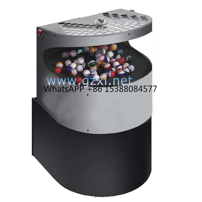 

American electronic bingo machine can be split crown type BINGO lottery machine table tennis bingo ball No. 1-75 customized