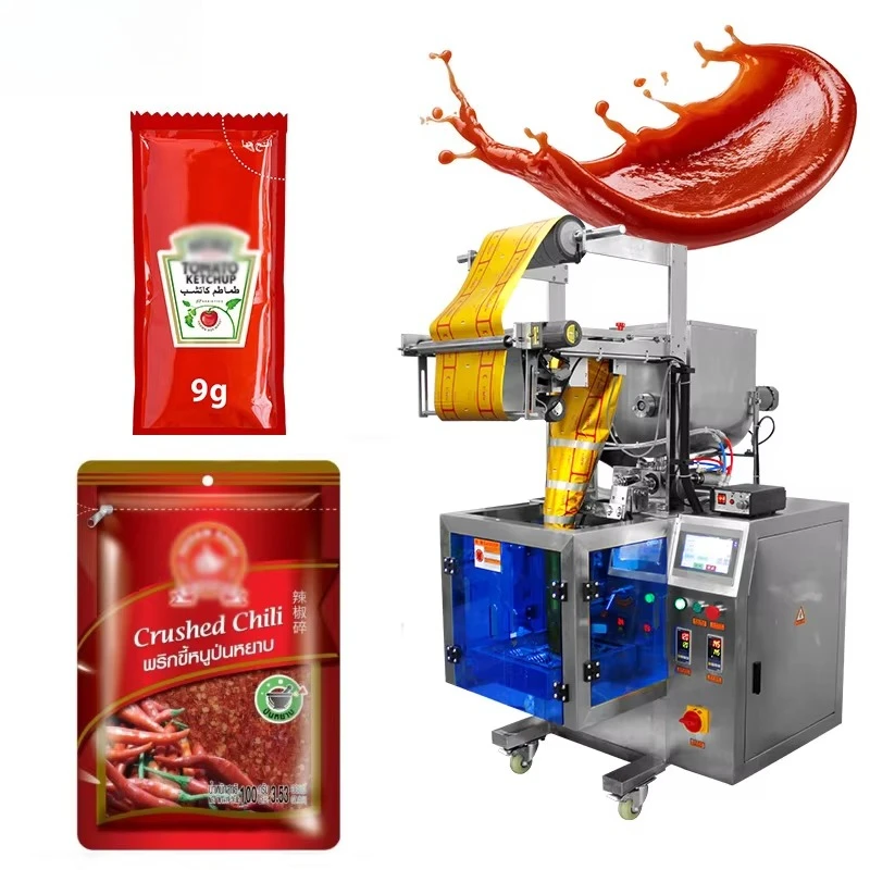 FOODLINE Snack Plaza Tomato Sauce Maker Big Raw Material Hopper Touch Screen Control Commercial Equipment