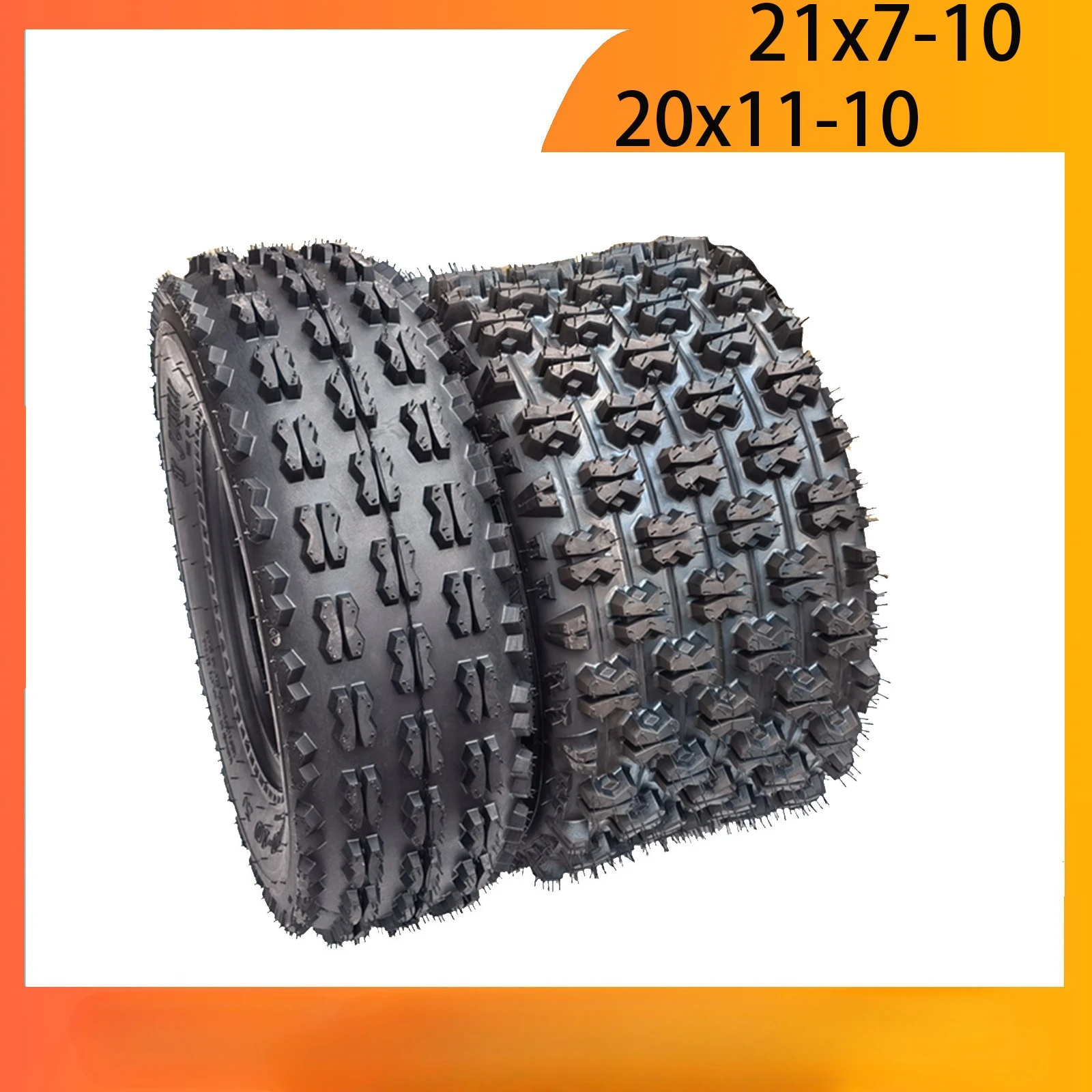 

Бескамерные внедорожные шины для квадроциклов и картинга 21X7-10, 20X11-10 дюймов, дизайн «Бабочка», аксессуары
