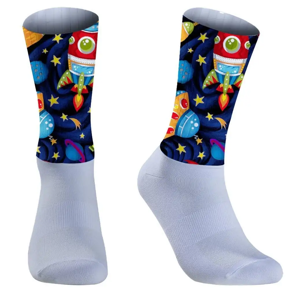 

2024 New Football Cycling Socks Anti-slip Soccer Women Men Outdoor Sport socks