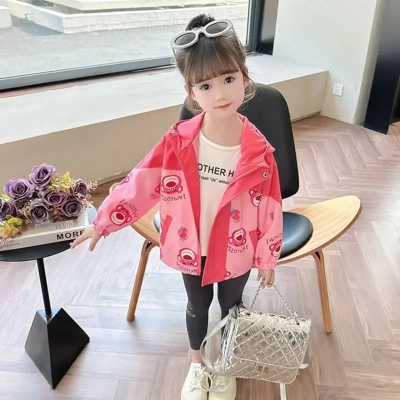 

Sweet Ins Miniso Anime Children Long Sleeve Coat Kawaii Cute Cartoon Princess Children Casual Jacket Clothing Gifts for Kids