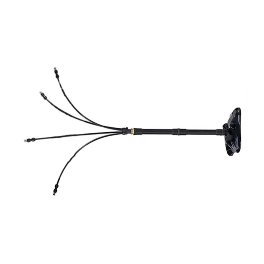 Adjustable Standing Misting System with Bendable Tubing and Copper Spray Nozzles for Comfortable Outdoor Cooling