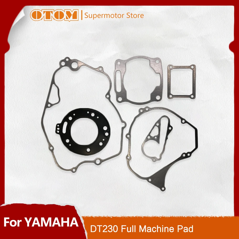 OTOM Motorcycle Whole Machine Gasket Kit Standard OEM Complete Cylinder Shim For YAMAHA DT230 MT250 Off Road Motocross Accessory