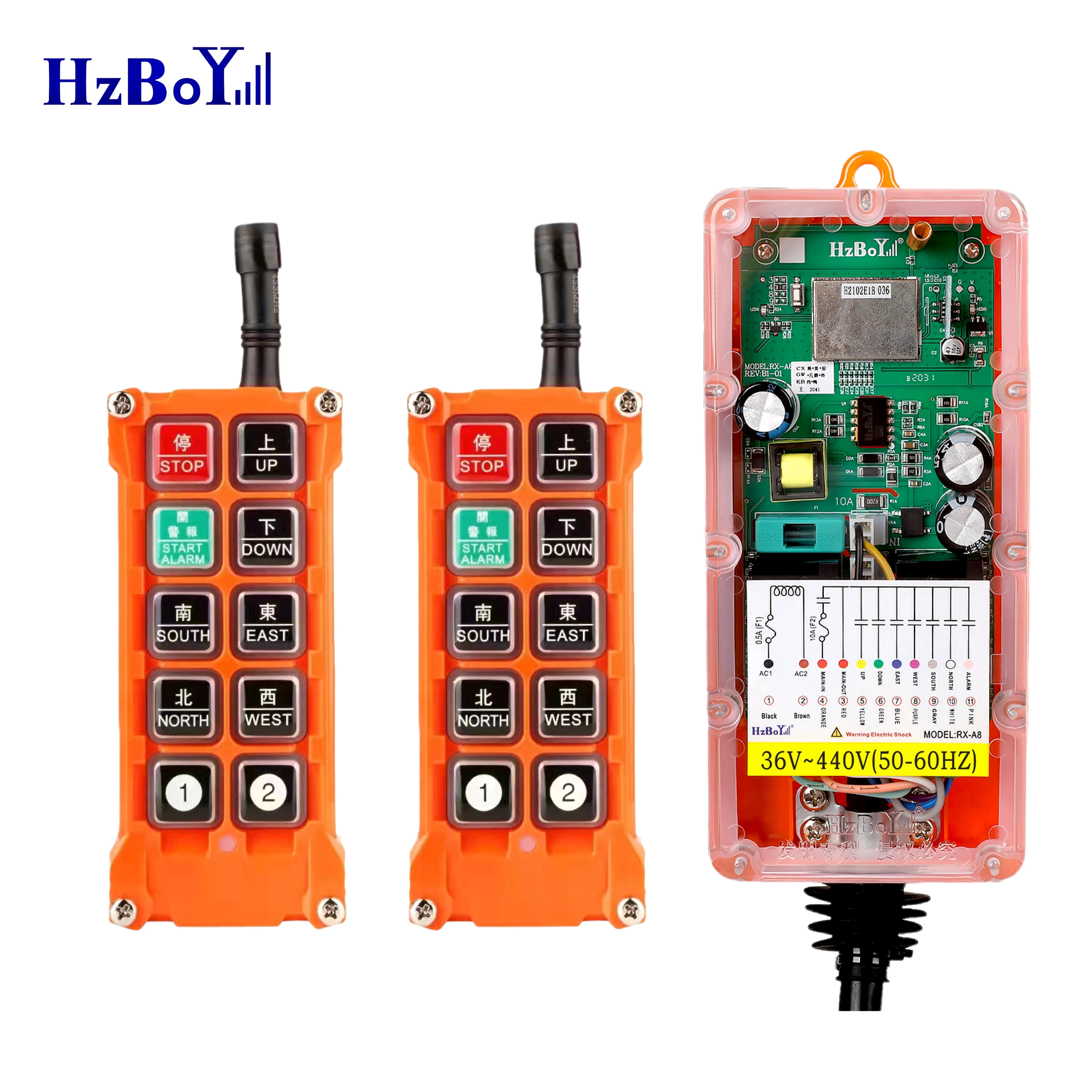 F23-A+ 433Mhz 868Mhz Industrial Remote Control Electric Hoist Remote Control Wireless Remote Control