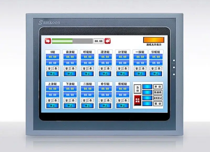 SK-102HS Samkoon HMI Touch Screen 10.2 inch with Ethernet replace SK-102AS