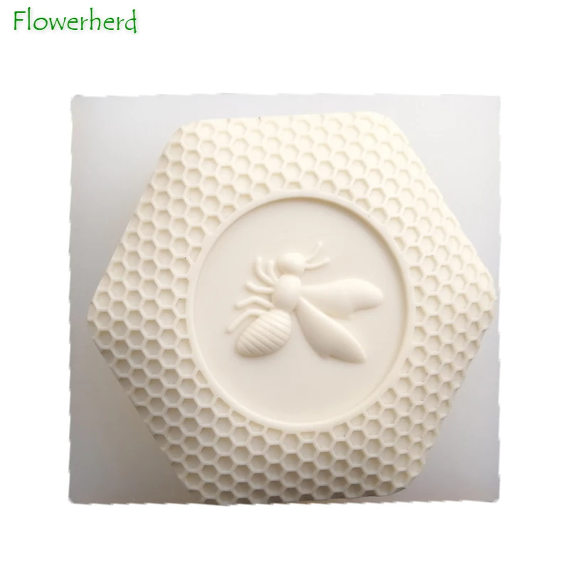 Stampo in silicone a nido d\'ape Stampo per sapone ape Strumenti per decorare torte per uso alimentare Facile da sformare Sapone artigianale fatto a