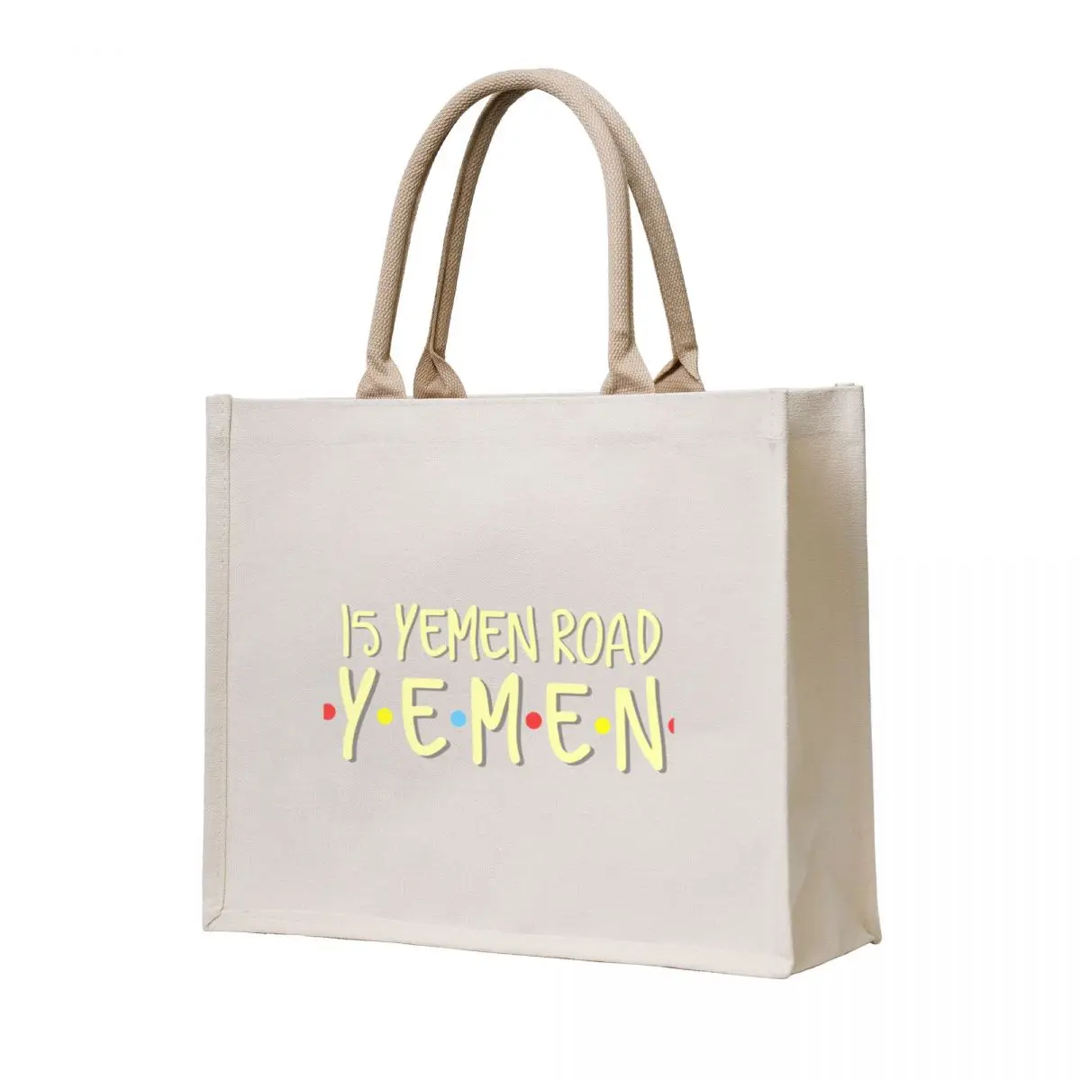 

15 Yemen Road Yemen Tote Bag eco pack canvas tote bags Gift bags