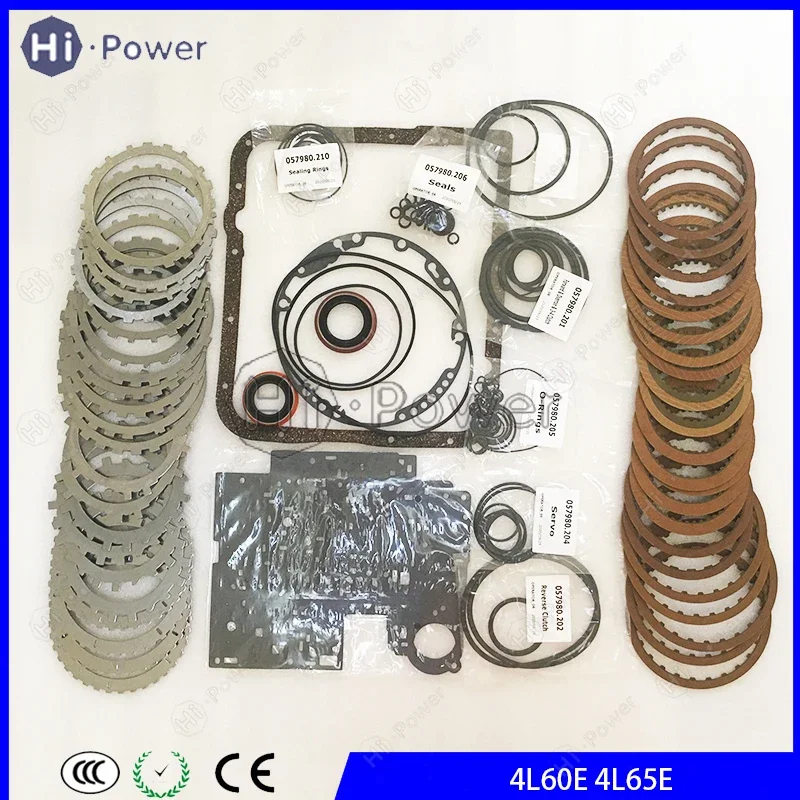 4L65E 4L60E Automatic Transmission Clutch Master Repair Kit friction Steel Plate For GM Gearbox Disc Seal Rebuild  Kit