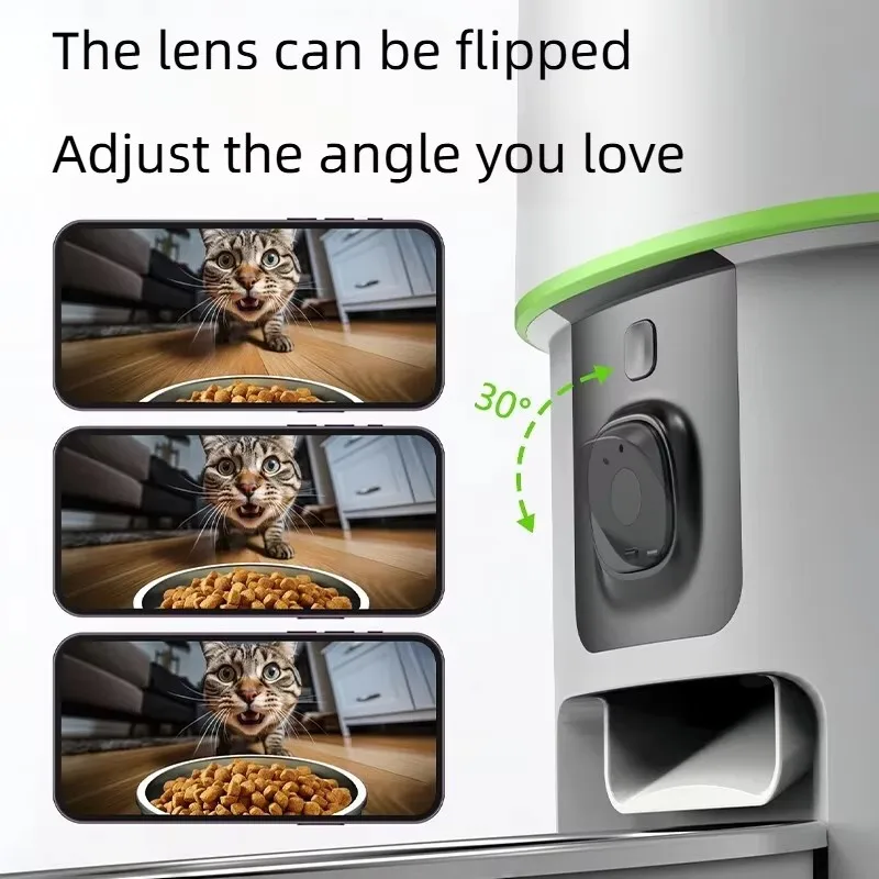 5G Camera Smart Pet Food Smart Automatic Pet Feeder Dog Dispenser Cat Food Smart Automatic Pet Feeder with Camera