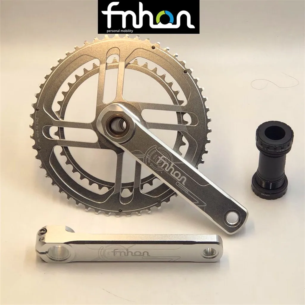 FNHON crank set 53-39T DAHON folding bike road bike bicycle hollow size bicycle accessories fit for folding bike Gust blast