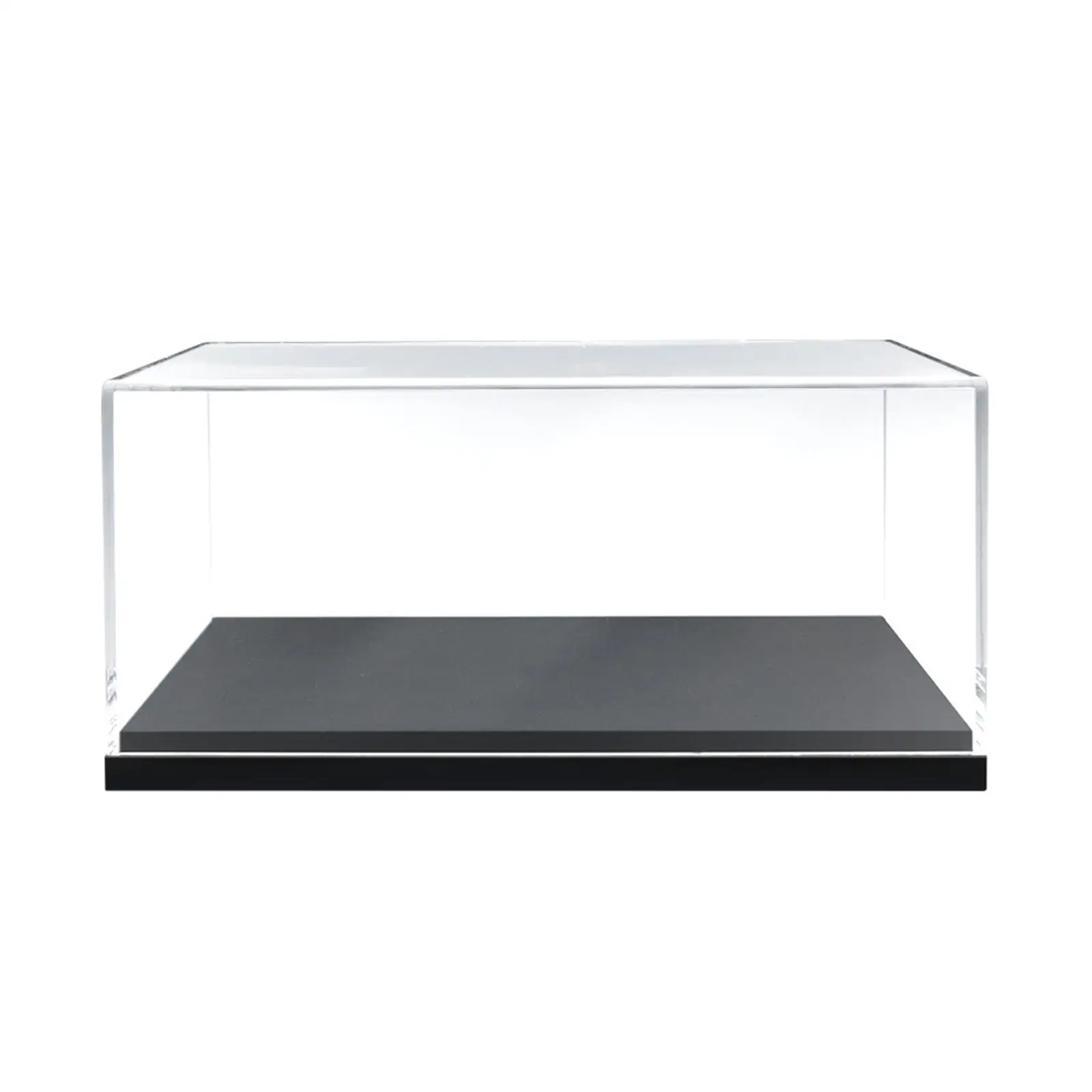 Clear Acrylic Case Toy Cars Showcase Stackable Clear Figure Display Case for