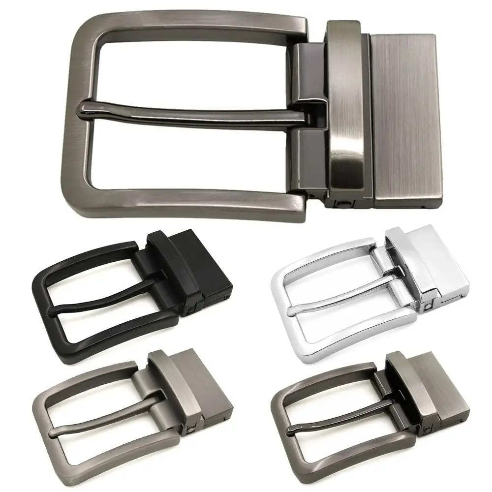 Casual Replacement Craft DIY Waistband Head 35mm Pin Buckle End Bar Classic Belt Buckles