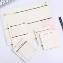 Korean Memo Pads Non-sticky Note