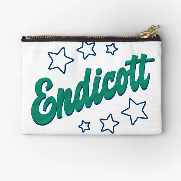 Endicott Zipper Pouches para mulheres, bolso de roupa íntima, calcinha de moedas, embalagem de bolsa feminina, armazenamento pequeno puro, carteira masculina, chave de meias cosméticas