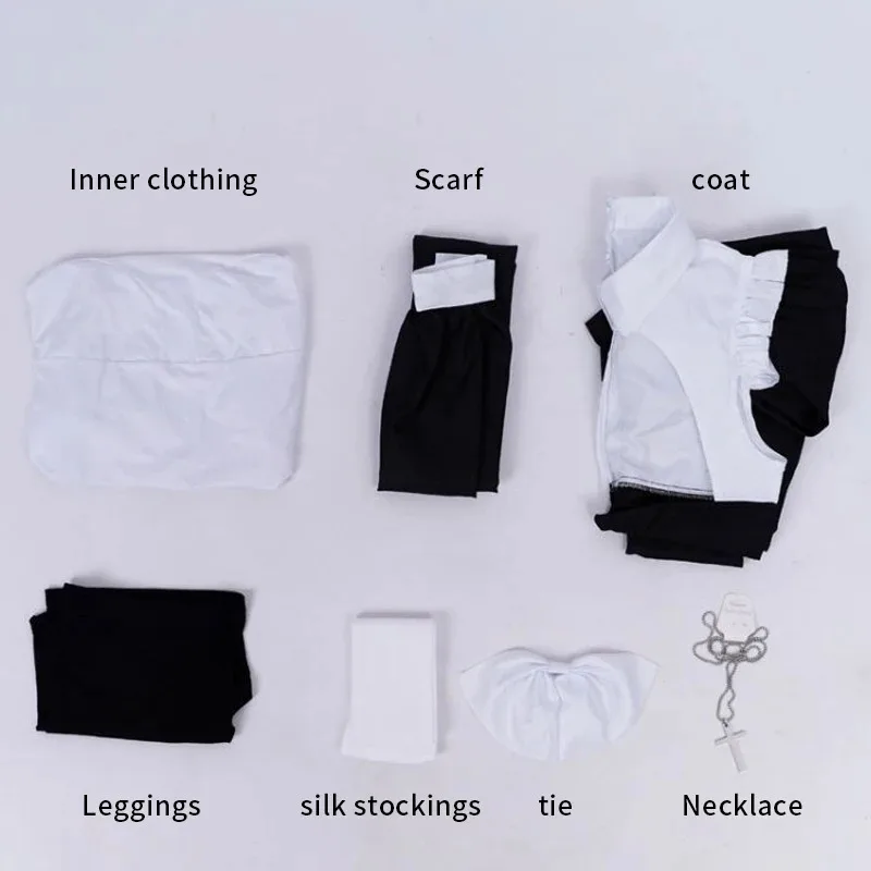 Sky05 Anime Sexy monjas diseño Original Cosplay Chowbie uniforme negro vestido Sexy disfraces de Halloween de gran tamaño para mujeres 99Ji *